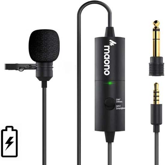 Maono AU-100R Lavalier Microphone - Image 2