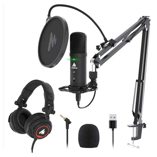 Maono AU-PM401H USB Microphone Kit - Image 2