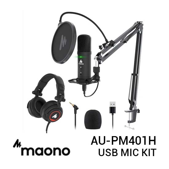 Maono AU-PM401H USB Microphone Kit