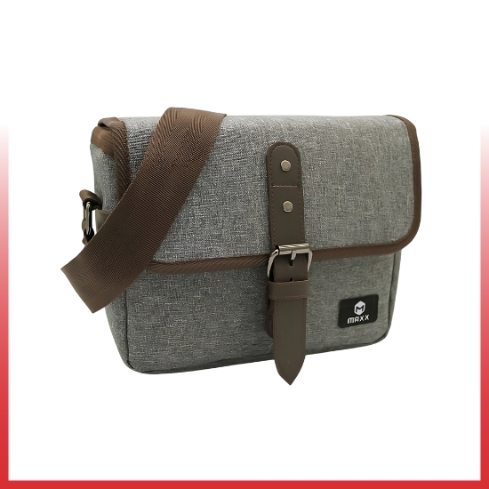 Maxx MX-800 Messenger Bag Gray - Image 2