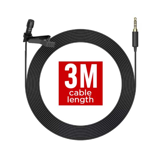 Mirfak MC1P 3.5mm Lavalier Microphone - Image 5