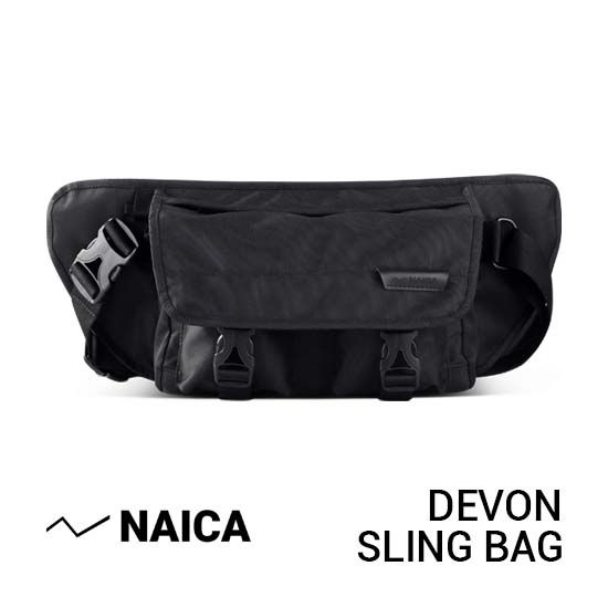 Naica Devon Sling Bag Black