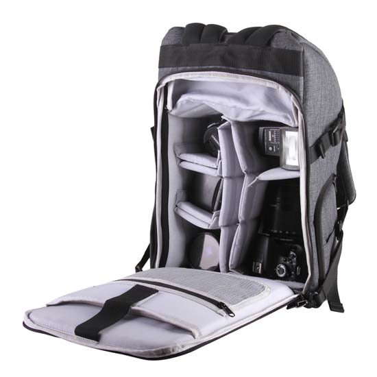 Naica Paxton Backpack Grey - Image 4
