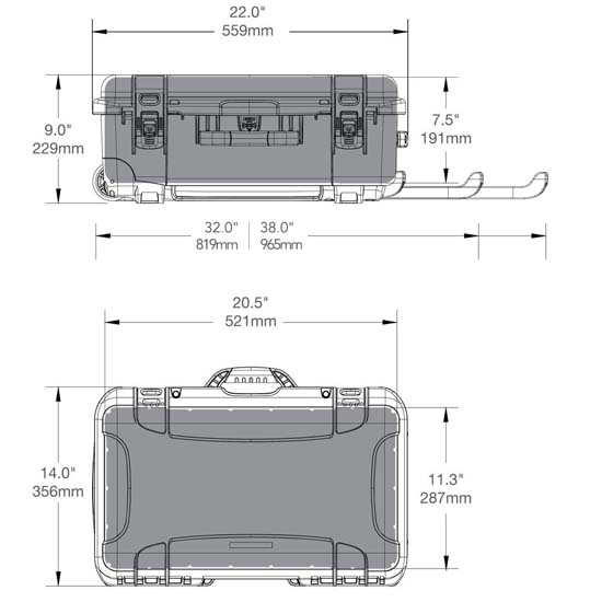 Nanuk Protective Case 935 Black - Image 4