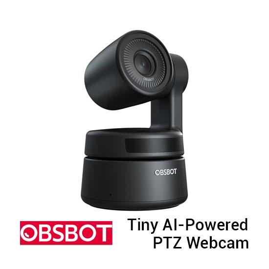 OBSBOT Tiny AI-Powered PTZ Webcam