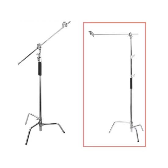 Professional Light C-Stand with 49 Inch Boom Arm S31 - Image 2