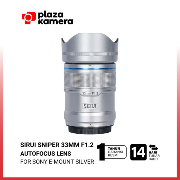 SIRUI Sniper 33mm F/1.2 Autofocus for Sony E-Mount Silver