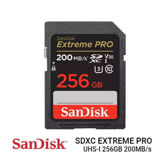 SanDisk SDXC Extreme Pro 256GB