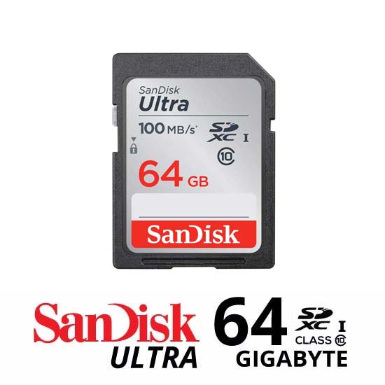 Sandisk Ultra SDXC UHS-I - 64GB