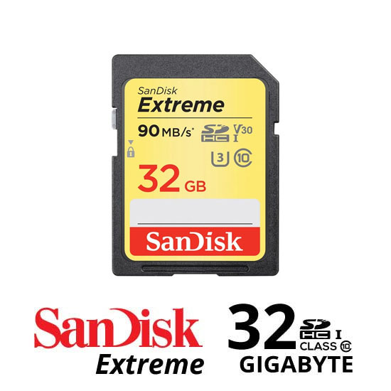 Sandisk extreme SDHC 32GB