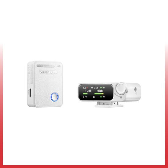 Saramonic Ultra Wireless Microphone White - Image 3