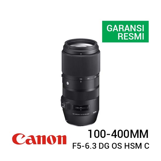 Sigma 100-400mm F5-6.3 DG OS HSM C for Canon EF