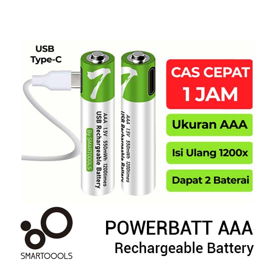 Smartoools PowerBatt Rechargeable Battery - AAA