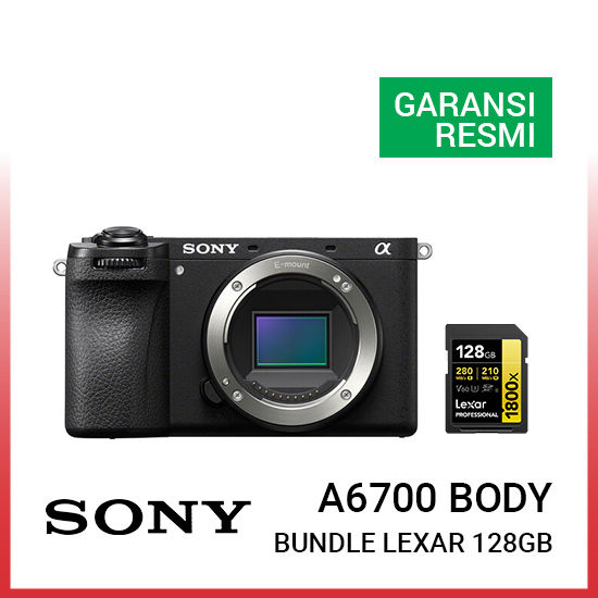 Sony A6700 Body Only Bundle Lexar 1800X