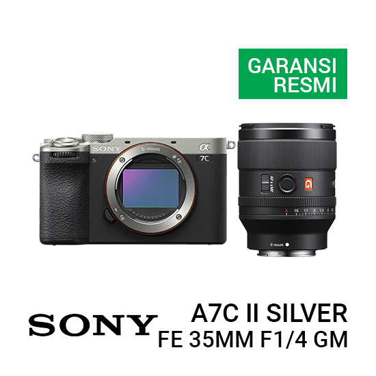 Sony A7C II Silver+FE 35mm f/1.4 GM
