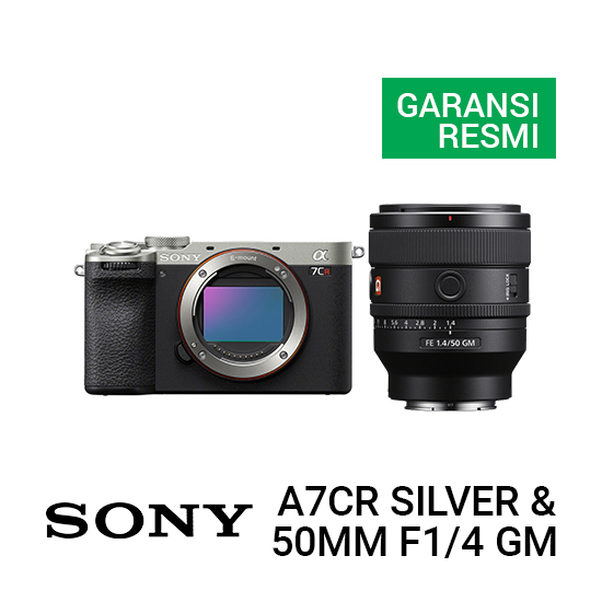 Sony A7CR Silver+ FE 50mm f/1.4 GM