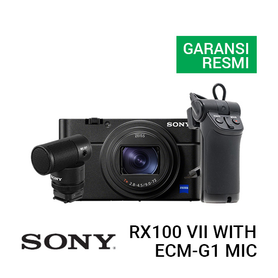 Sony DSC-RX100 VII with ECM-G1
