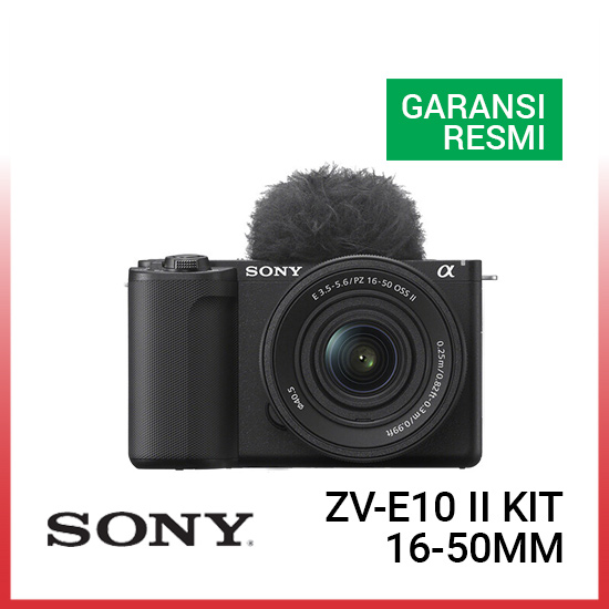 Sony ZV-E10 II Kit 16-50mm Black