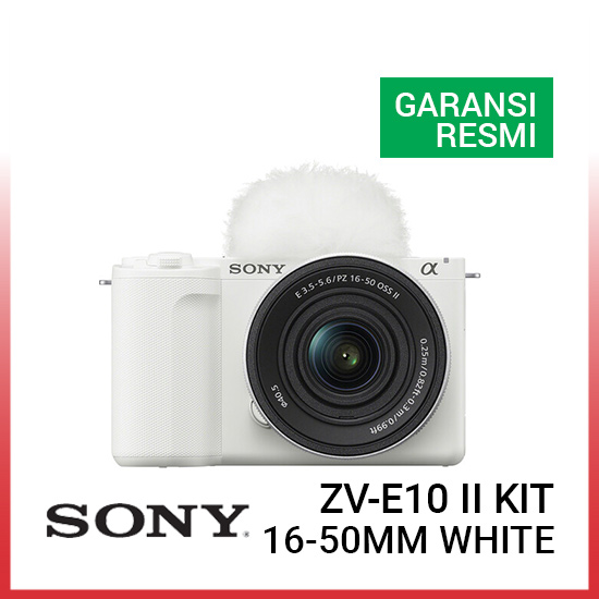 Sony ZV-E10 II Kit 16-50mm White