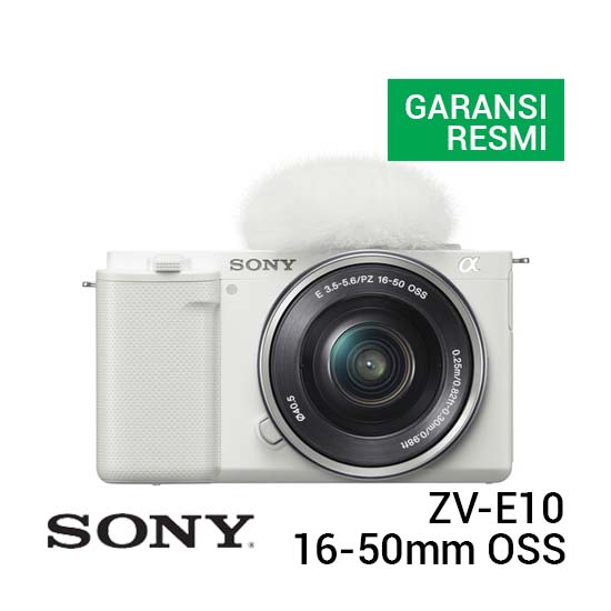 Sony ZV-E10 Kit 16-50mm f/3.5-5.6 OSS White
