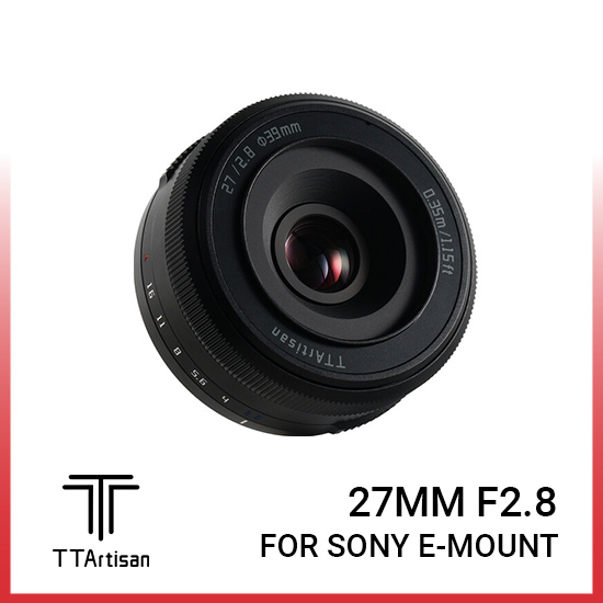 TTArtisan AF 27mm F2.8 for Sony E Mount