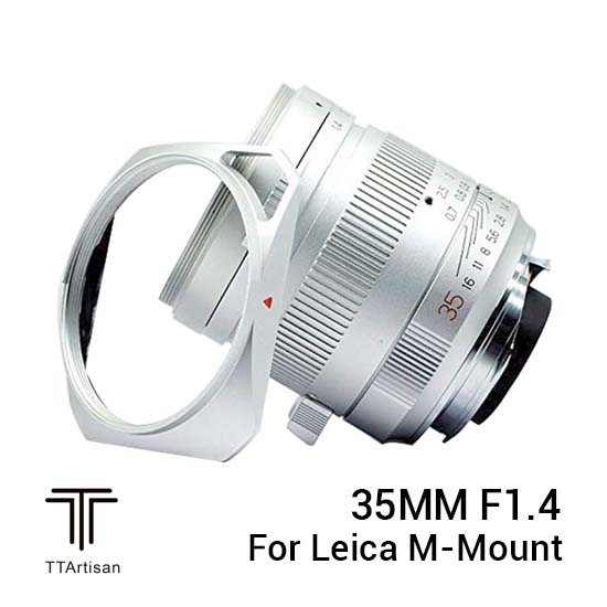TTArtisans 35mm f1.4 for Leica M-Mount Silver