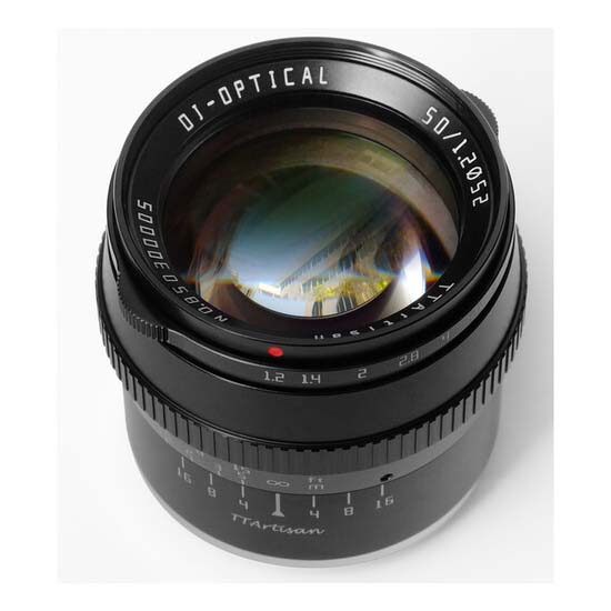 TTArtisans 50mm F1.2 for EOS M-Mount Black - Image 4