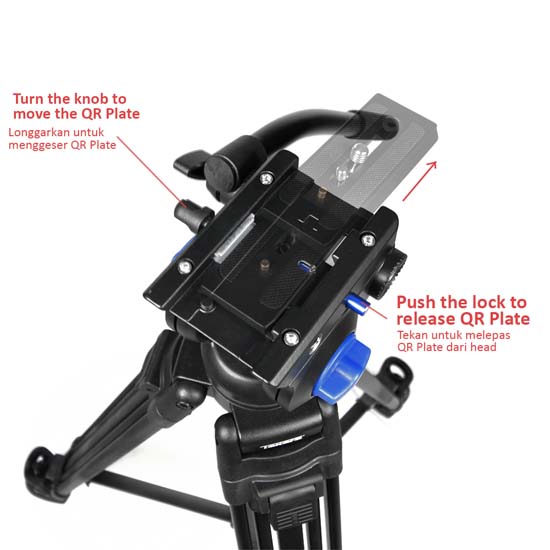 Takara Hydro B-18 Video Tripod - Image 5