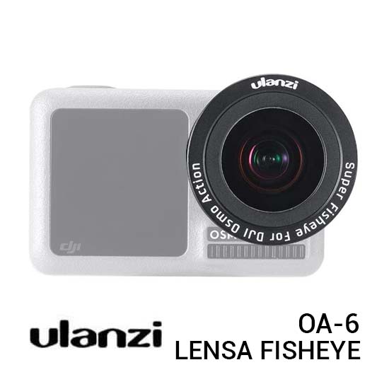 Ulanzi OA-6 Lensa Fisheye for DJI Osmo Action