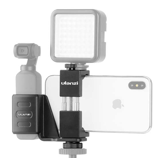 Ulanzi OP-1 Osmo Pocket Clip with Phone Clip - Image 3