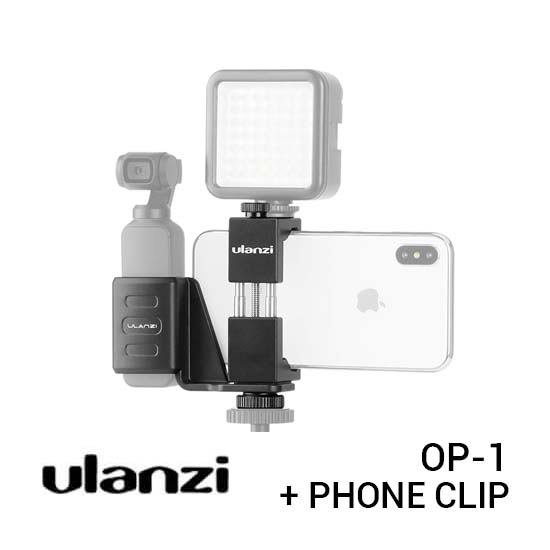 Ulanzi OP-1 Osmo Pocket Clip with Phone Clip