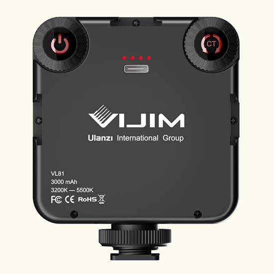 Ulanzi VIJIM VL81 Bi-Color LED Video Light - Image 9