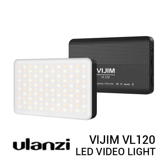 Ulanzi Vijim VL120 Rechargable LED Video Light