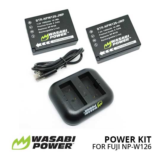 Wasabi Power Kit For Fujifilm NP-W126