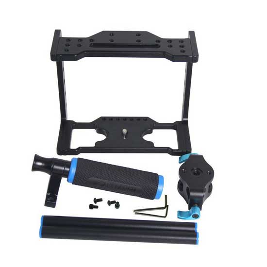 Yelangu Camera Cage for DSLR with Rod 15mm - Image 4