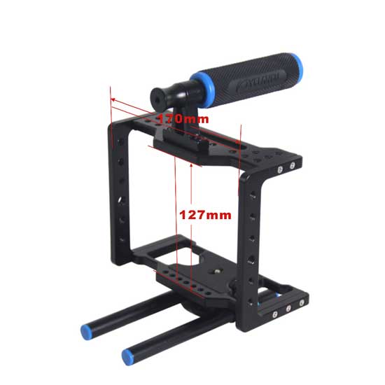 Yelangu Camera Cage for DSLR with Rod 15mm - Image 5