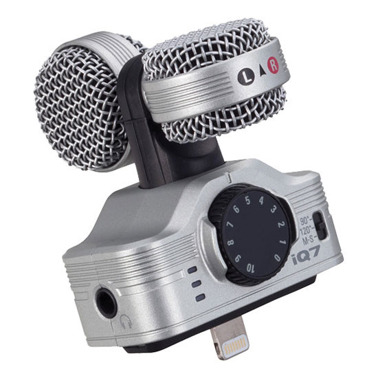 Zoom iQ7 Professional Stereo Microphone for iOS Devices - Image 2
