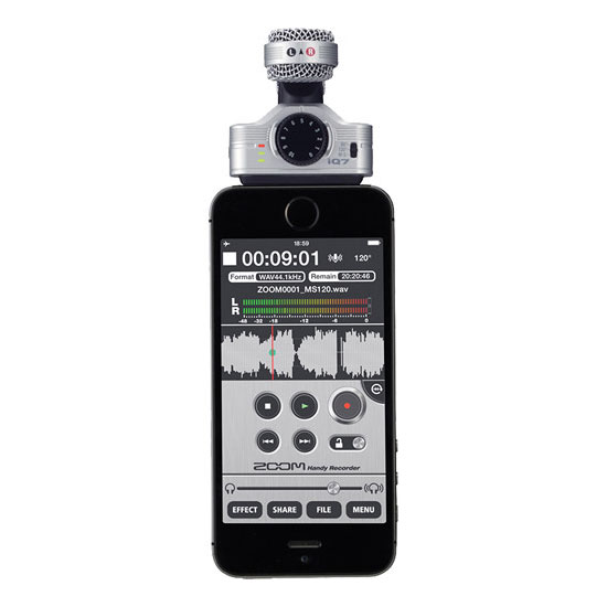 Zoom iQ7 Professional Stereo Microphone for iOS Devices - Image 6