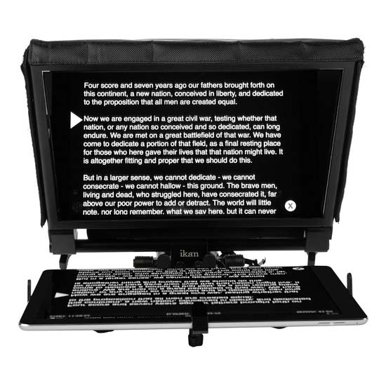 ikan Elite Pro Teleprompter with Remote Control - Image 3