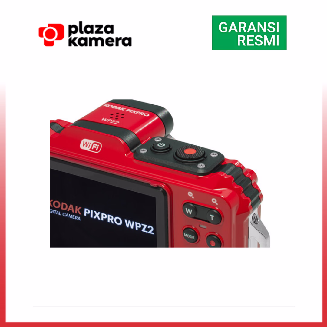 Kodak Pixpro WPZ2 Red Digital Camera - Image 2