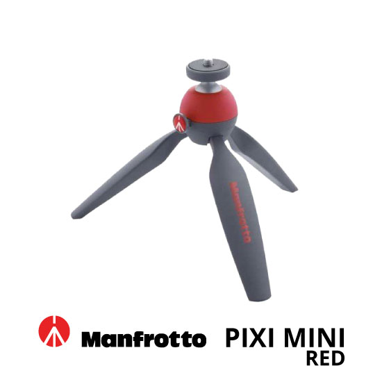 Manfrotto Pixi Mini Tripod Merah