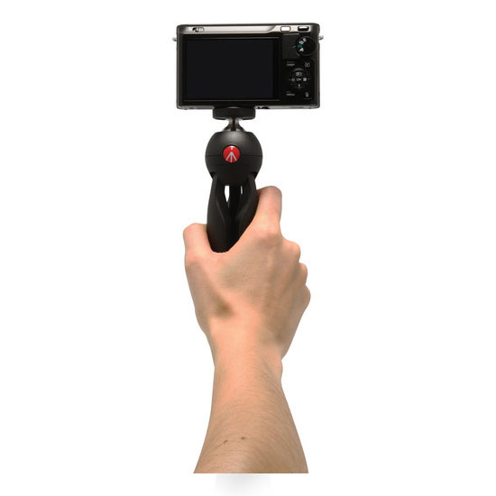 Manfrotto Pixi Mini Tripod Hitam - Image 4