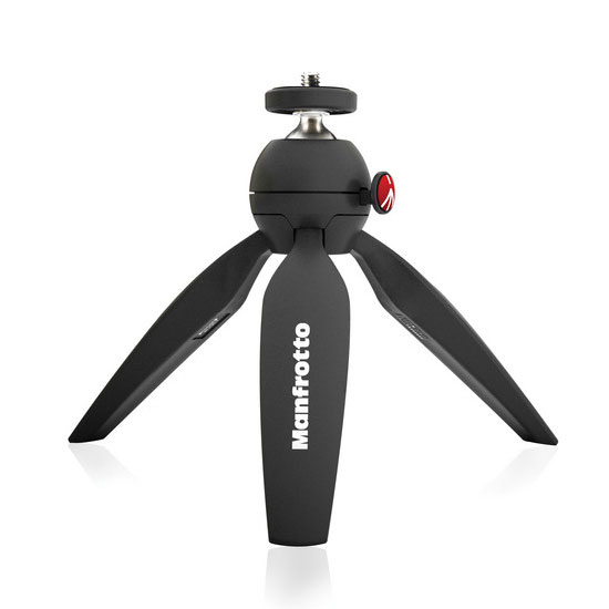 Manfrotto Pixi Mini Tripod Hitam - Image 6