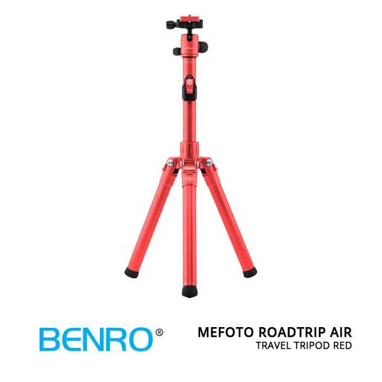 MeFOTO RoadTrip Air Travel Tripod Red