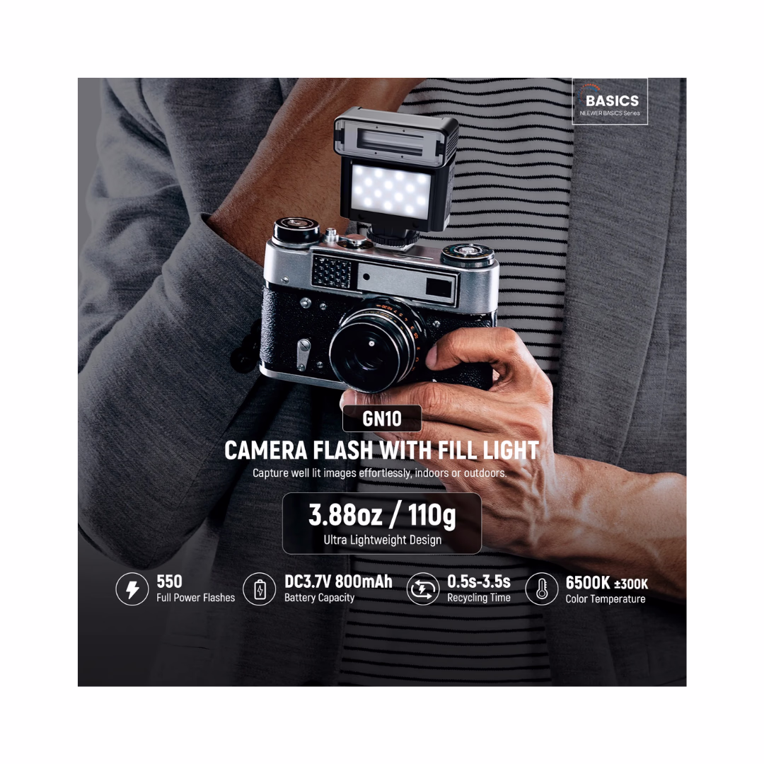 NEEWER BASICS A10L MINI CAMERA FLASH - Image 3