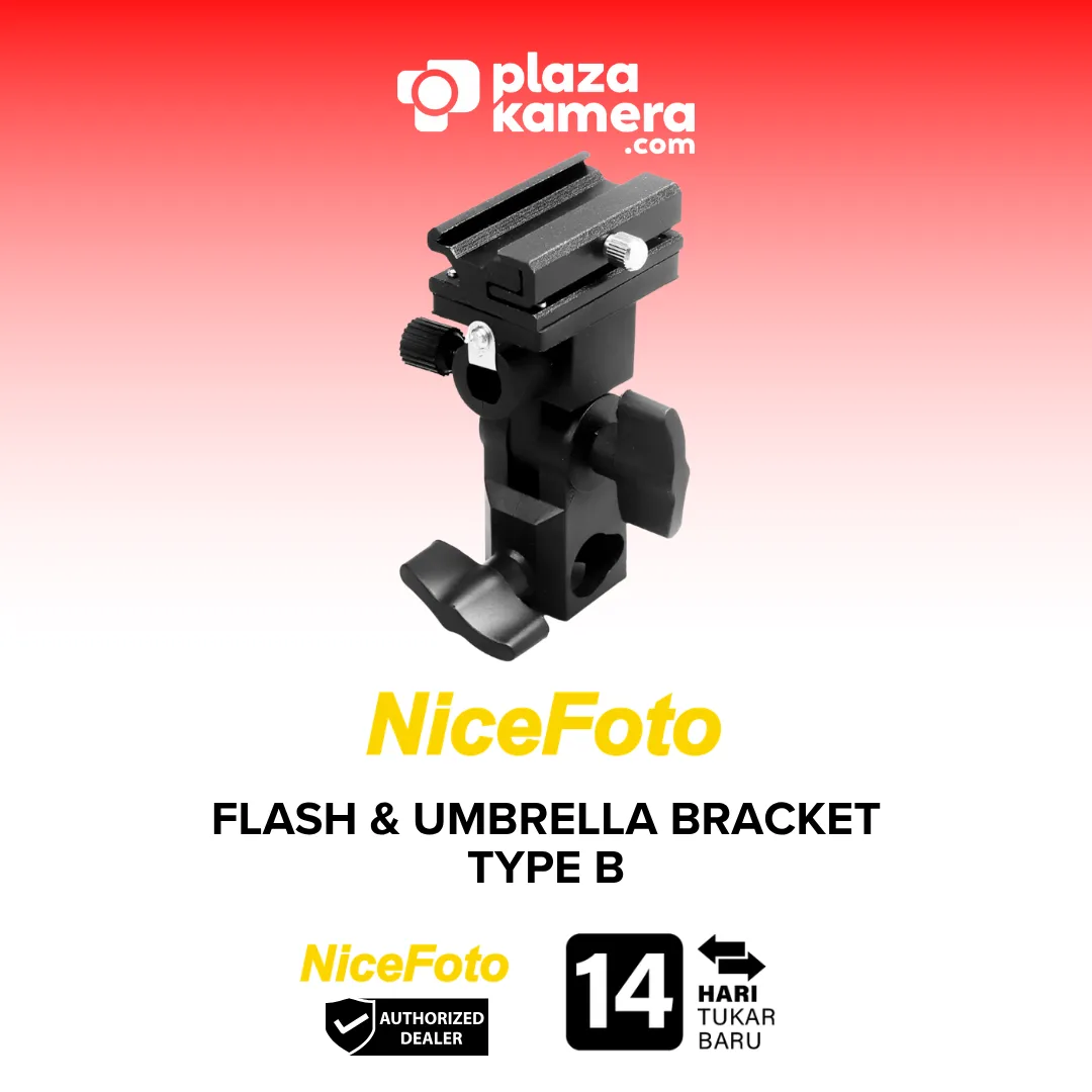 NICEFOTO Flash and Umbrella Bracket Type B