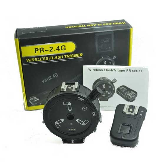 Wireless Flash Trigger PR-2.4G Fullset - Image 2