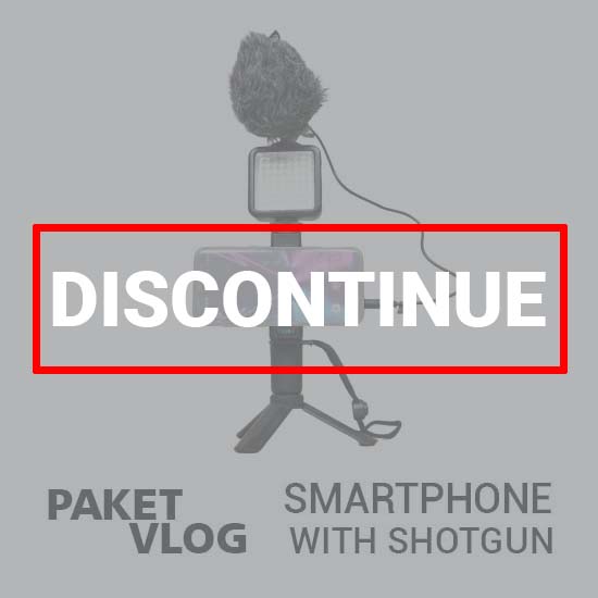 Paket Vlog Smartphone With Shotgun Mic