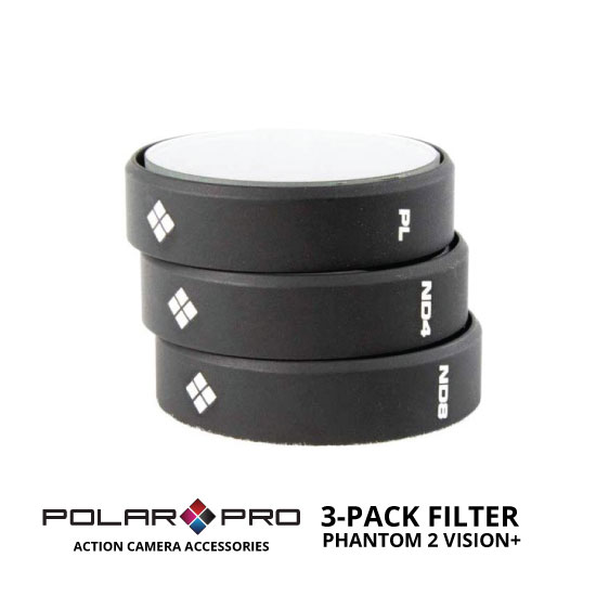PolarPro Phantom 2 Vision  Filter 3-Pack