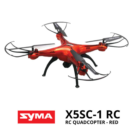 Syma X5SC-1 RC Quadcopter Red